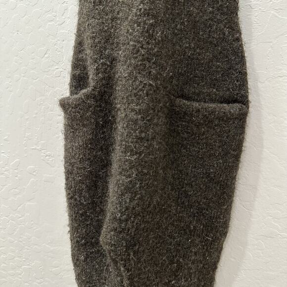 Zara Black Fuzzy Sweater Romper - Picture 5 of 9